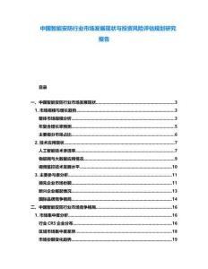 中國智能安防行業(yè)市場(chǎng)發(fā)展現(xiàn)狀與投資風(fēng)險(xiǎn)評(píng)估規(guī)劃研究報(bào)告