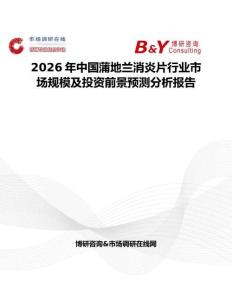 2026年中國蒲地蘭消炎片行業市場規模及投資前景預測分析報告