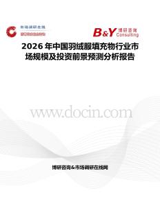 2026年中國羽絨服填充物行業市場規模及投資前景預測分析報告