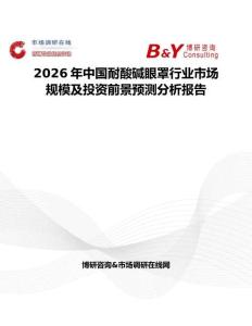2026年中國耐酸堿眼罩行業(yè)市場規(guī)模及投資前景預(yù)測分析報告