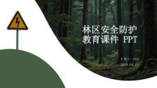 林區安全防護教育課件 PPT