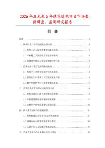 2026年及未來5年繡花肚兜項目市場數據調查、監測研究報告