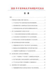 2025年中国伸缩夹市场调查研究报告
