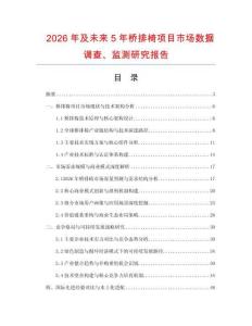 2026年及未來5年橋排椅項目市場數據調查、監測研究報告
