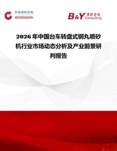 2026年中國臺(tái)車轉(zhuǎn)盤式鋼丸噴砂機(jī)行業(yè)市場動(dòng)態(tài)分析及產(chǎn)業(yè)前景研判報(bào)告