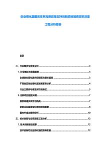 創(chuàng)業(yè)孵化器服務體系完善政策支持創(chuàng)新項目融資效率深度工程分析報告