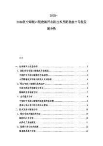 2025-2030航空母艦vv艦載機(jī)殲擊機(jī)技術(shù)及配套航空母艦發(fā)展分析