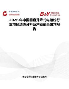 2026年中國垂直升降式電鍍線行業(yè)市場動態(tài)分析及產(chǎn)業(yè)前景研判報告