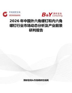 2026年中國外六角螺釘和內六角螺釘行業(yè)市場動態(tài)分析及產業(yè)前景研判報告