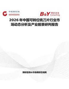 2026年中國可轉(zhuǎn)位銑刀片行業(yè)市場動態(tài)分析及產(chǎn)業(yè)前景研判報告