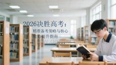 2026決勝高考：精準(zhǔn)備考策略與核心能力提升指南