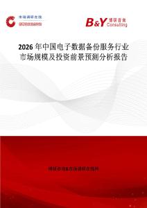 2026年中国电子数据备份服务行业市场规模及投资前景预测分析报告