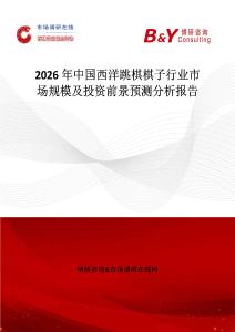 2026年中國西洋跳棋棋子行業(yè)市場(chǎng)規(guī)模及投資前景預(yù)測(cè)分析報(bào)告