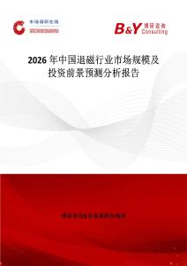 2026年中國退磁行業(yè)市場規(guī)模及投資前景預(yù)測分析報告