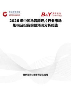 2026年中國馬昔騰坦片行業市場規模及投資前景預測分析報告