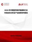 2026年中國醫(yī)藥級伊曲康唑行業(yè)市場動態(tài)分析及產(chǎn)業(yè)前景研判報告