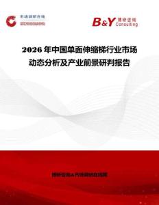 2026年中國單面伸縮梯行業(yè)市場動態(tài)分析及產(chǎn)業(yè)前景研判報告