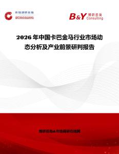 2026年中國卡巴金馬行業(yè)市場動態(tài)分析及產(chǎn)業(yè)前景研判報告