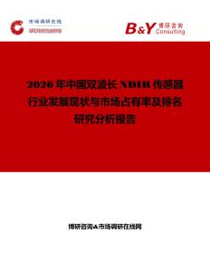 2026年中國(guó)雙波長(zhǎng)NDIR傳感器行業(yè)發(fā)展現(xiàn)狀與市場(chǎng)占有率及排名研究分析報(bào)告