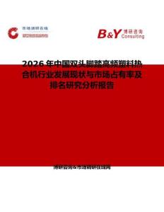 2026年中國雙頭腳踏高頻塑料熱合機行業發展現狀與市場占有率及排名研究分析報告