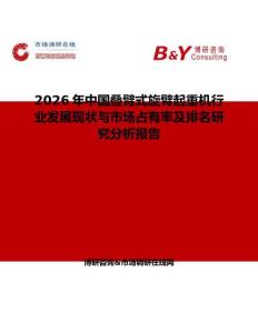 2026年中國疊臂式旋臂起重機行業發展現狀與市場占有率及排名研究分析報告