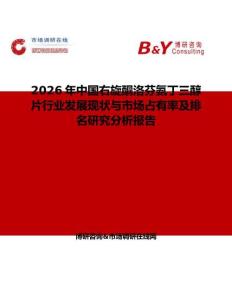 2026年中國右旋酮洛芬氨丁三醇片行業發展現狀與市場占有率及排名研究分析報告