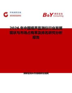 2026年中国噪声监测仪行业发展现状与市场占有率及排名研究分析报告