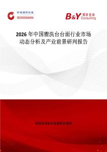 2026年中國盥洗臺臺面行業市場動態分析及產業前景研判報告