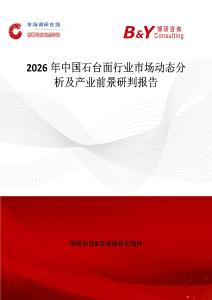 2026年中國石臺面行業市場動態分析及產業前景研判報告
