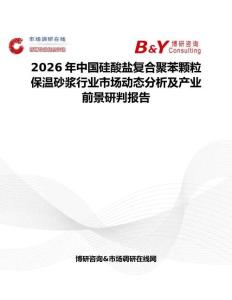 2026年中國硅酸鹽復合聚苯顆粒保溫砂漿行業市場動態分析及產業前景研判報告