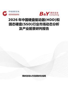 2026年中國硬盤驅動器(HDD)和固態硬盤(SSD)行業市場動態分析及產業前景研判報告
