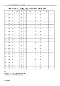 新速算1503-1512(答案版)
