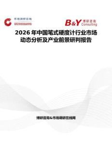 2026年中国笔式硬度计行业市场动态分析及产业前景研判报告