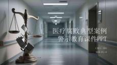 醫(yī)療腐敗典型案例警示教育課件 PPT