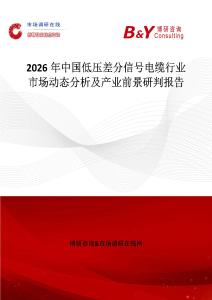 2026年中國低壓差分信號電纜行業市場動態分析及產業前景研判報告