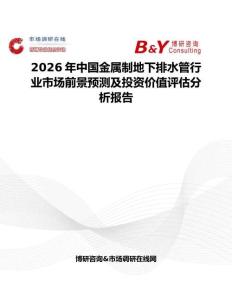 2026年中國金屬制地下排水管行業市場前景預測及投資價值評估分析報告