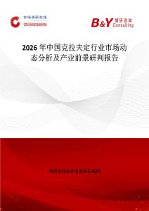 2026年中國克拉夫定行業市場動態分析及產業前景研判報告