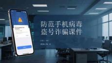 防范手機病毒盜號詐騙課件