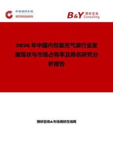 2026年中國內包裝充氣袋行業發展現狀與市場占有率及排名研究分析報告