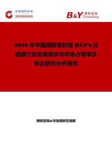2026年中國凝膠密封型HEPA過濾器行業(yè)發(fā)展現(xiàn)狀與市場占有率及排名研究分析報(bào)告