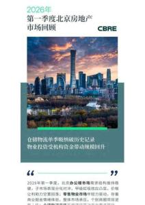 房地產(chǎn) -2026年第一季度北京房地產(chǎn)市場(chǎng)回顧