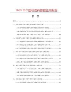 2025年中國柱面磚數據監測報告