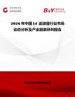 2026年中國LC濾波器行業市場動態分析及產業前景研判報告