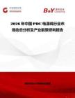 2026年中國PDU電源線行業(yè)市場動態(tài)分析及產(chǎn)業(yè)前景研判報告