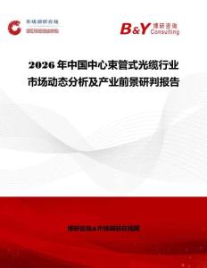 2026年中國中心束管式光纜行業市場動態分析及產業前景研判報告