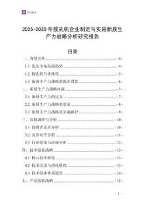 2025-2030年攪乳機企業制定與實施新質生產力戰略分析研究報告