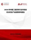 2026年中國二氯尼特行業市場動態分析及產業前景研判報告