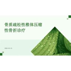 2026年醫(yī)學(xué)課件骨質(zhì)疏松性椎體壓縮性骨折診療新版