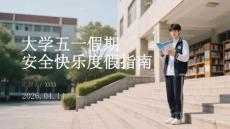 大學(xué)五一假期安全快樂度假指南