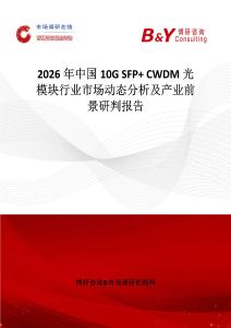 2026年中國10G SFP+ CWDM光模塊行業(yè)市場動態(tài)分析及產(chǎn)業(yè)前景研判報告